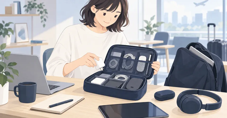 マルチケースの見つけ方｜PC周辺機器を迷わず持ち運ぶ