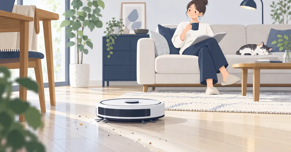 ロボット掃除機の見つけ方｜床掃除と後片付けを楽に