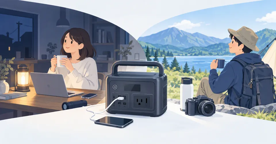 Jackery 240 Newの見つけ方｜停電と外出に備える