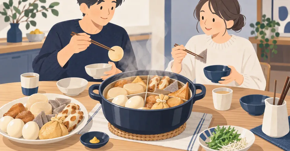 おでん鍋の見つけ方｜具材を分けて、温かい食卓を楽しむ