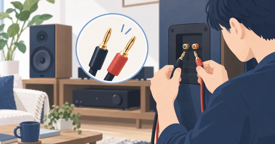 バナナプラグの見つけ方｜スピーカーの配線を手軽に