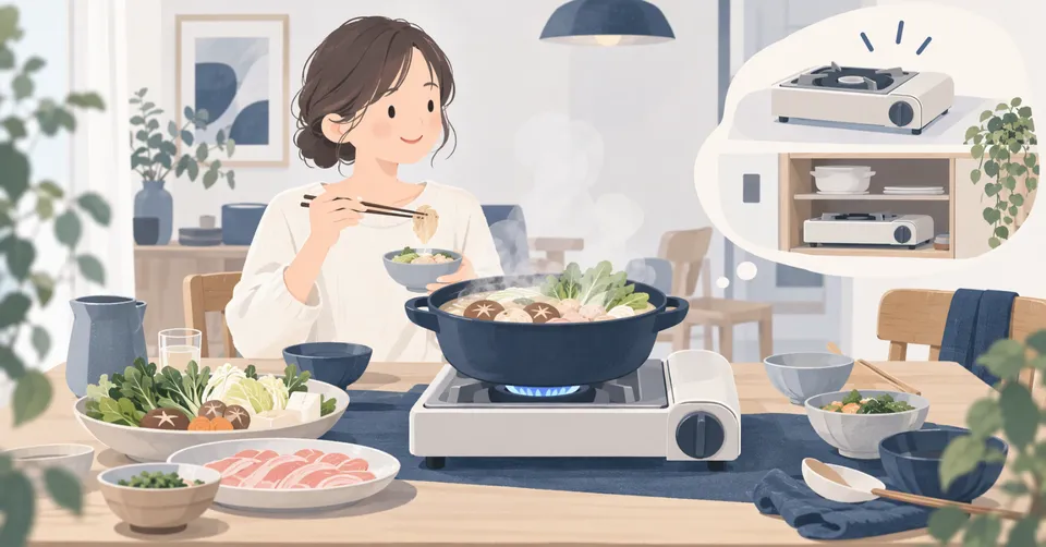 卓上コンロの見つけ方｜調理待ちと置き場所の悩みを軽く