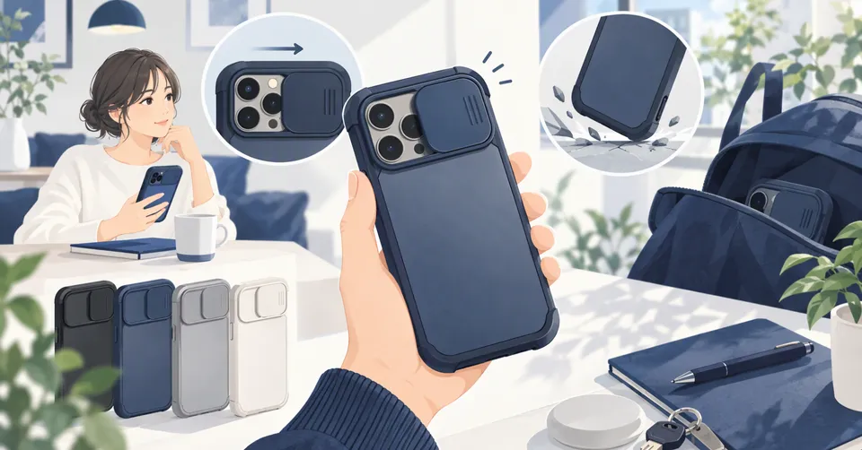 カメラカバー付き耐衝撃ケースの見つけ方｜iPhone 17用