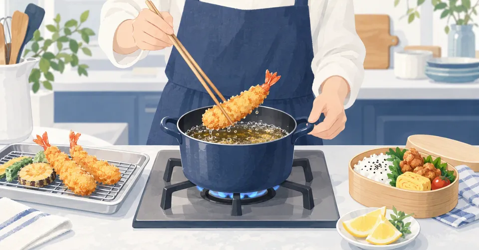 小さな揚げ鍋の見つけ方｜お弁当も長い食材も手軽に